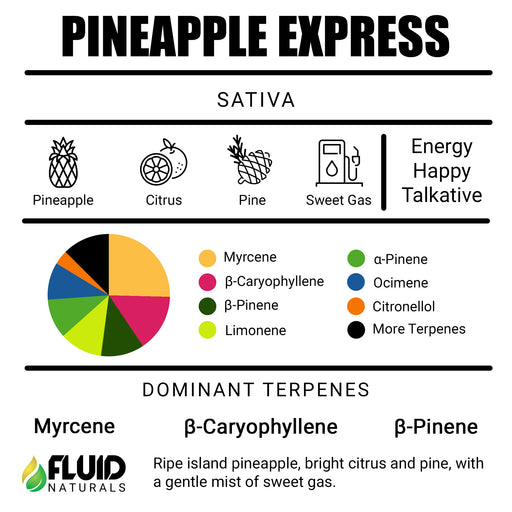 Pineapple Express Fluid Naturals Terpenes Canada