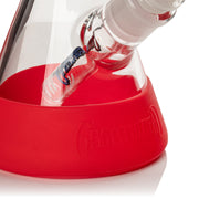 Grateful Dead Steal Your Face Bong with Protective Silicone Base Cover
