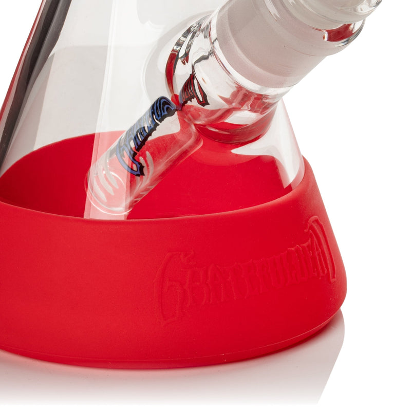 Grateful Dead Steal Your Face Bong with Protective Silicone Base Cover