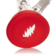 Grateful Dead Steal Your Face Bong with Protective Silicone Base Cover