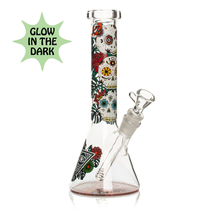 Glow in the Dark Sugar Skull Bong Canada 