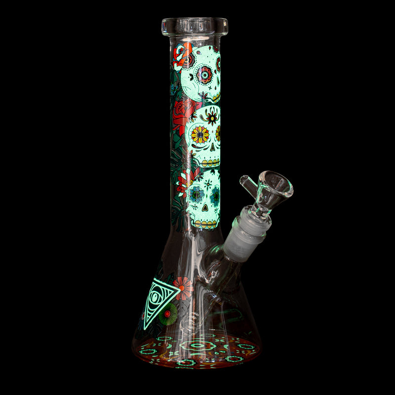 Glow in the Dark Sugar Skull Bong Canada 