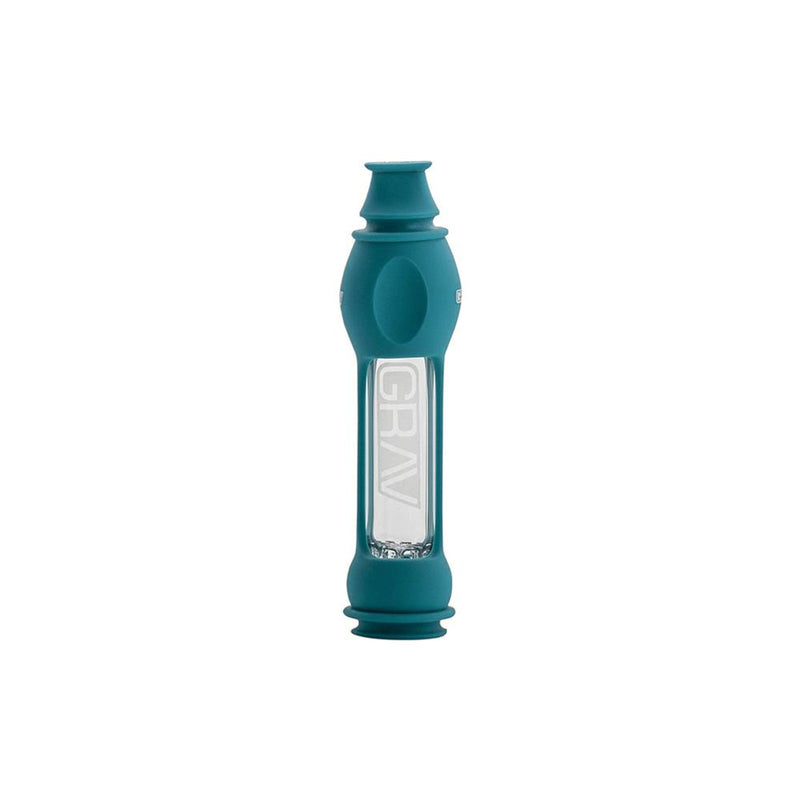 GRAV 16mm Glass Taster Bat with Blue Silicone Cover Canada