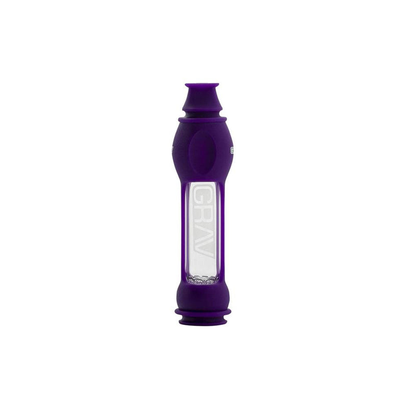 GRAV 16mm Glass Taster Bat with Purple Silicone Cover Canada