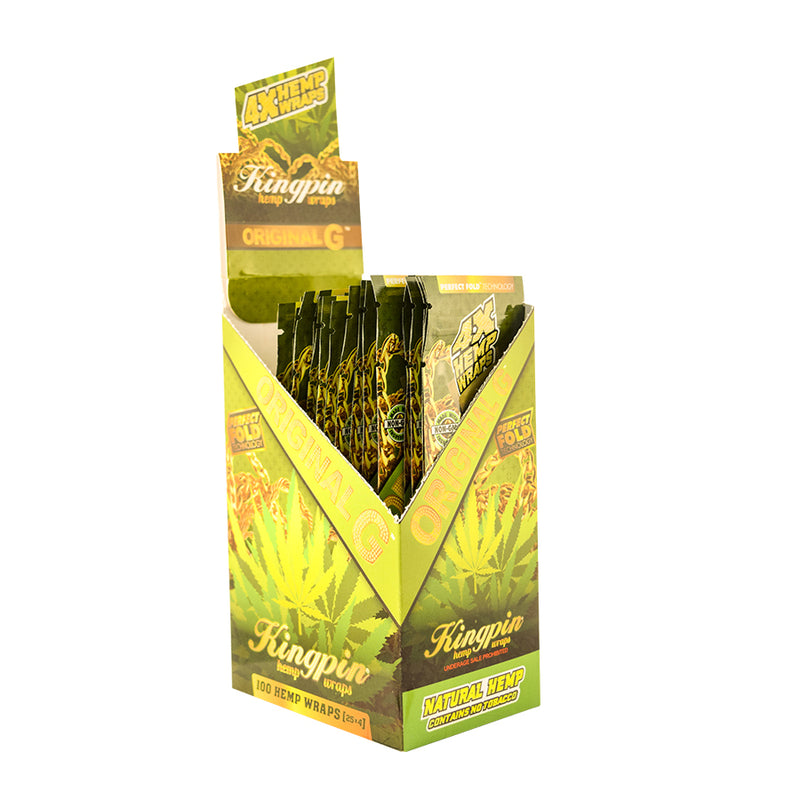 Kingpin Natural Hemp Wraps Case Canada