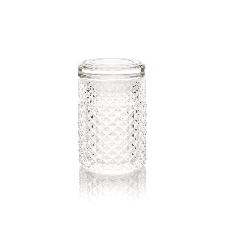 Jane West Clear Glass Stash Jar