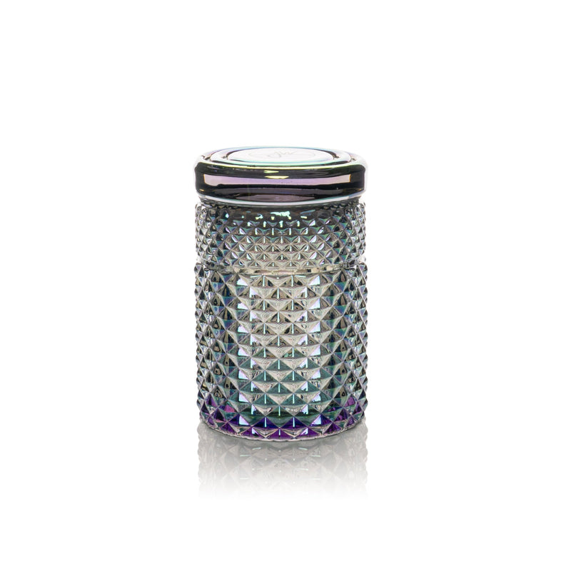 Jane West Stash Jar Metallize Blue and Purple Hue Mermaid Finish