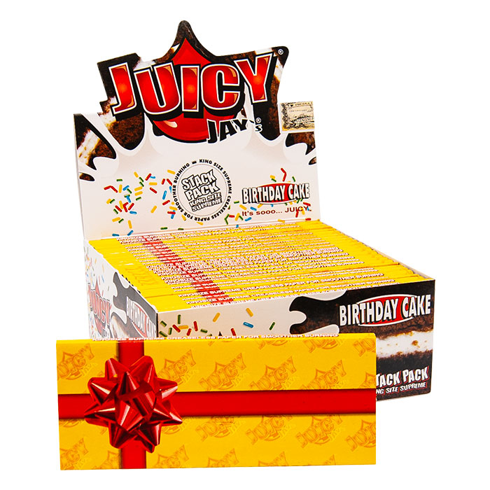Birthday Cake Rolling Papers Juicy Jays