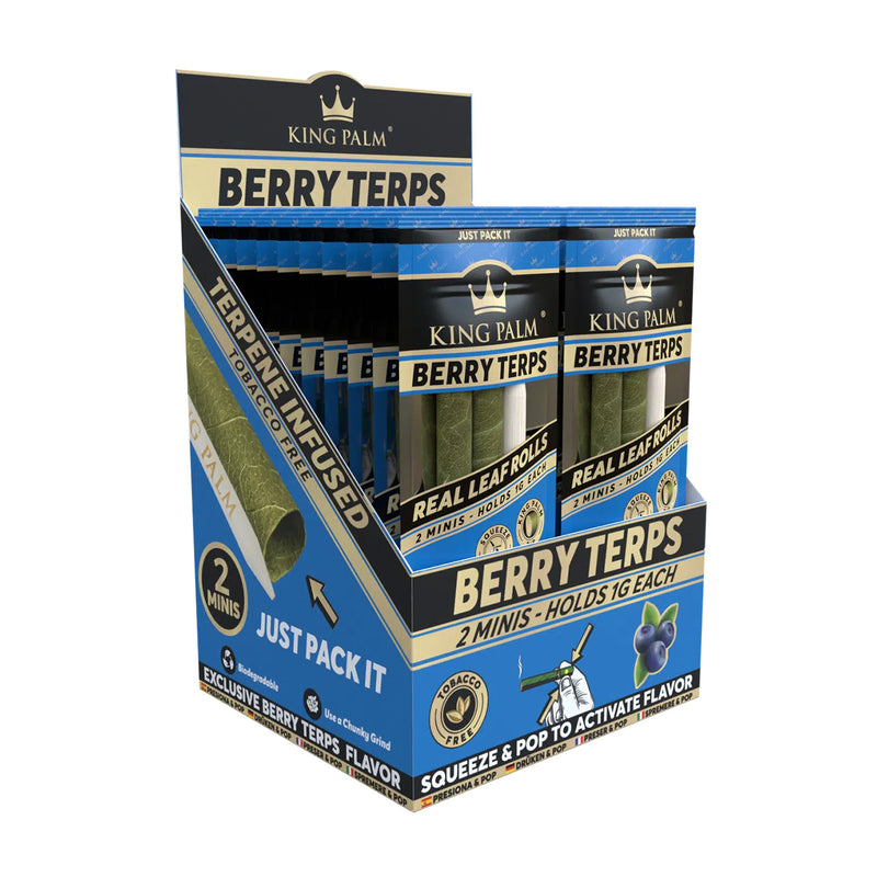 King Palm Berry Terps Mini Rolls Case of 20 Canada