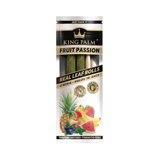 King Palm Mini Rolls Fruit Passion Pack of 2 Front Canada