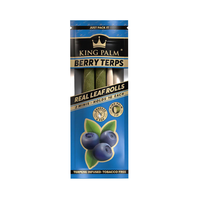 King Palm Berry Terps Mini Rolls Pack of 2 Canada