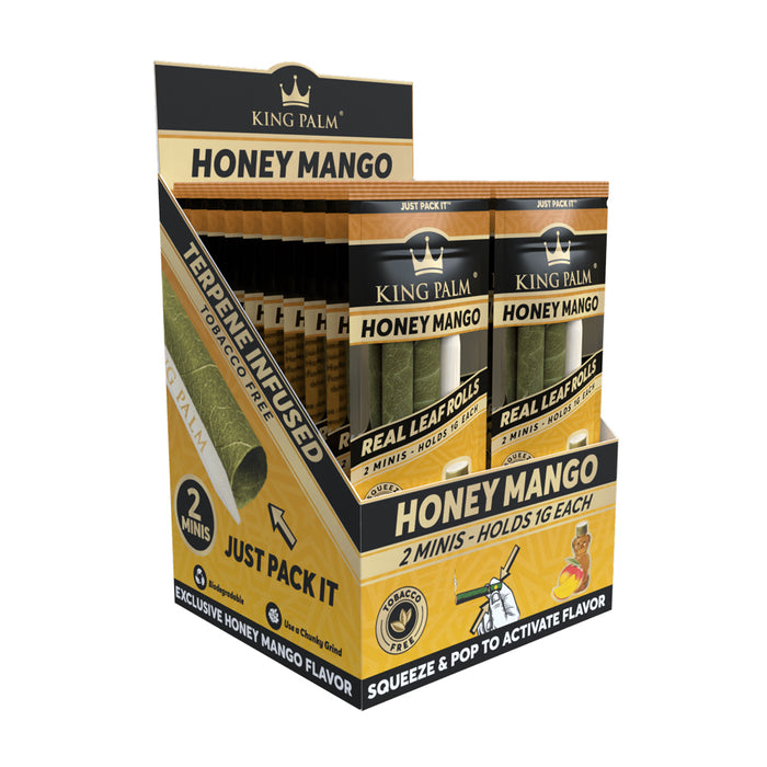 King Palm Wraps Mini Rolls Case of Honey Mango Canada
