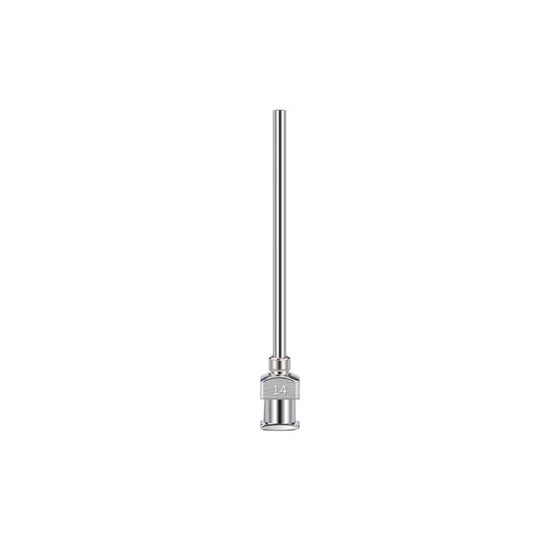 Metal Luer Lock Cartridge Filling Needles - 14ga