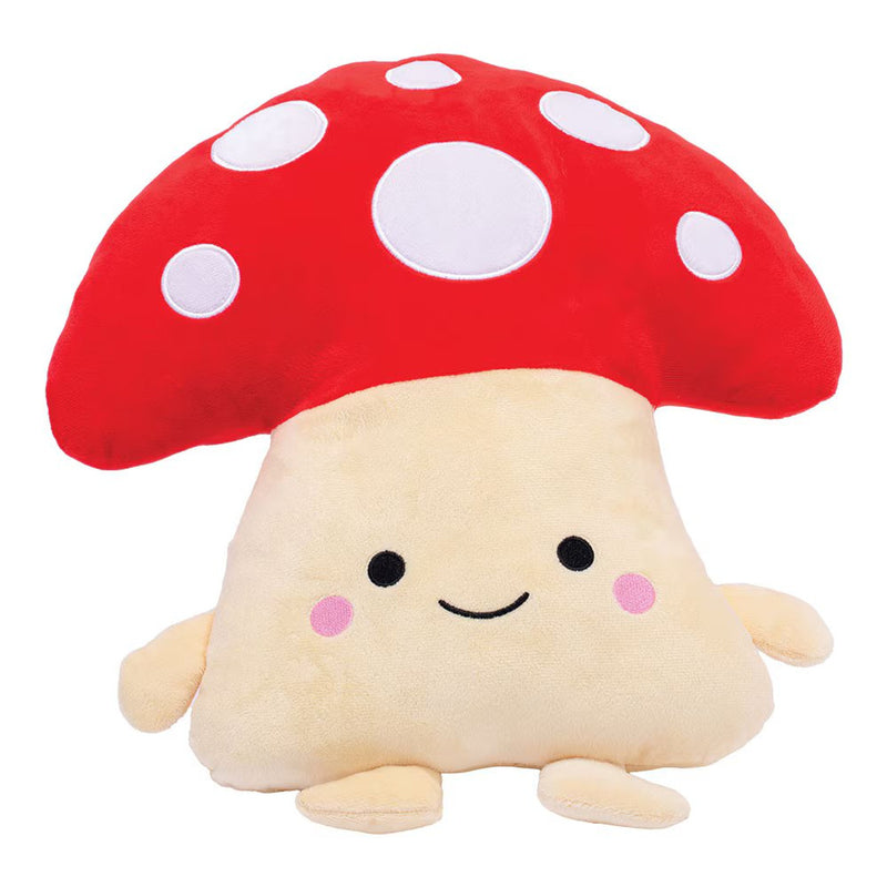 Red Mushroom Plush Buddy Throw Pillow Stoner Decor Canada 
