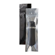 Vista Style Mylar Bag for Disposable Vape Packaging with Tear Notch 
