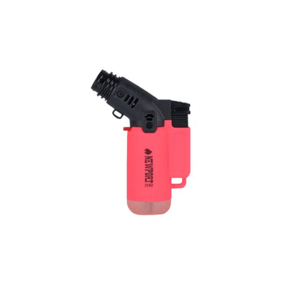 Newport Side Torch Mini Butane Lighters - Neon