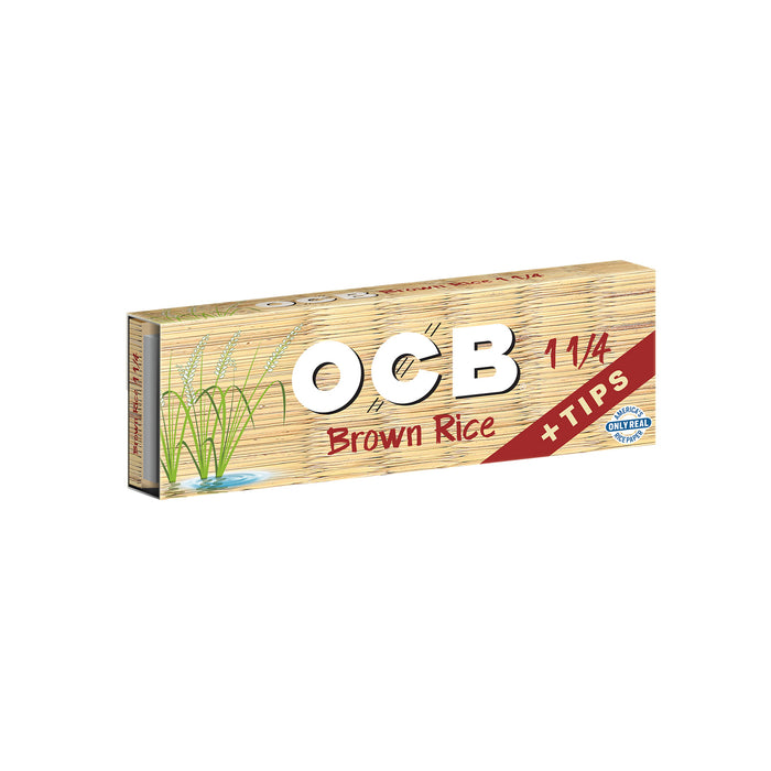 OCB Brown Rice Rolling Papers 1 1/4 Pack Canada