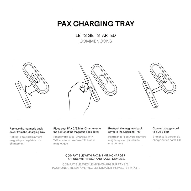 PAX Solid Wood Charing Tray Instructions Canada