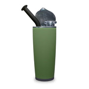 Green Stainless Steel Insulated Tumbler Coffee Cup Cold Smoke Ice Bong Water Pipe Canada