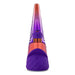 Puffco Peak Pro Plasma Limited Edition front view of 3DXL Chamber with purple silicone joystick cap and orange red ember metallic hues
