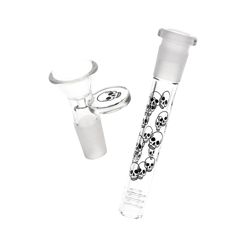 Pulsar 9.75" Band of Bones Beaker Bong