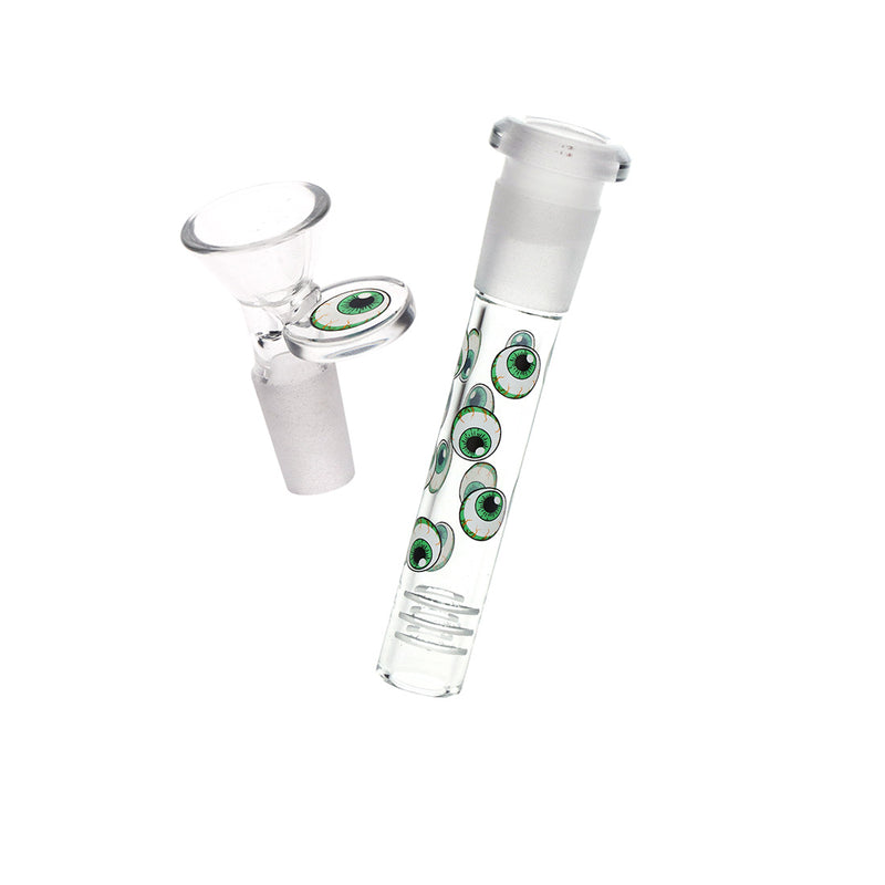 Pulsar 8.5" Hypnotic Witch Cat Flared Beaker Bong