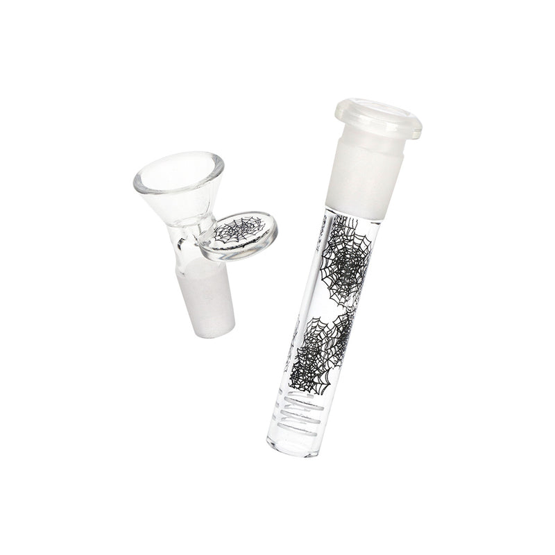 Pulsar 8.5" Webs of Entanglement Flared Beaker Bong