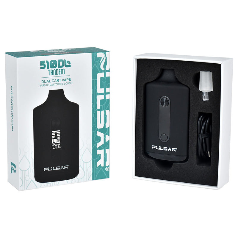 Blue Pulsar Tandem Dual Cart 510 Vape Batteries Canada