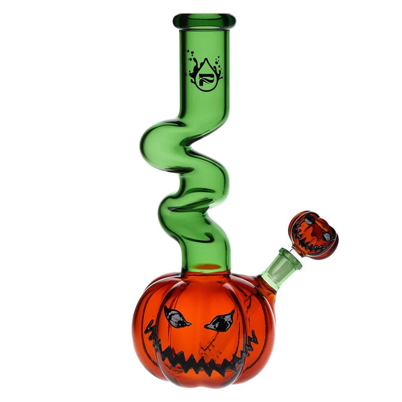 Pulsar 11" Wicked Twisty Jack-O-Lantern Bong