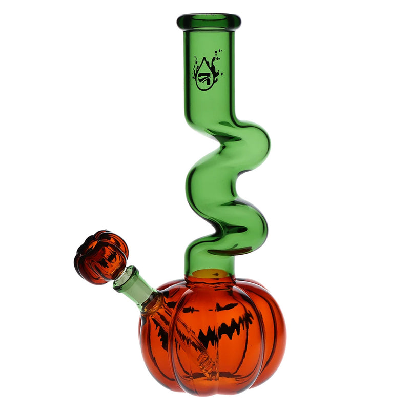 Pulsar 11" Wicked Twisty Jack-O-Lantern Bong