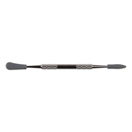 Gunmetal Silver Pulsar Double-Sided Metal Dab Tool Stainless Steel Grey Silicone Tips Canada