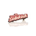 GEAR Premium Sidekick enamel pin with red background