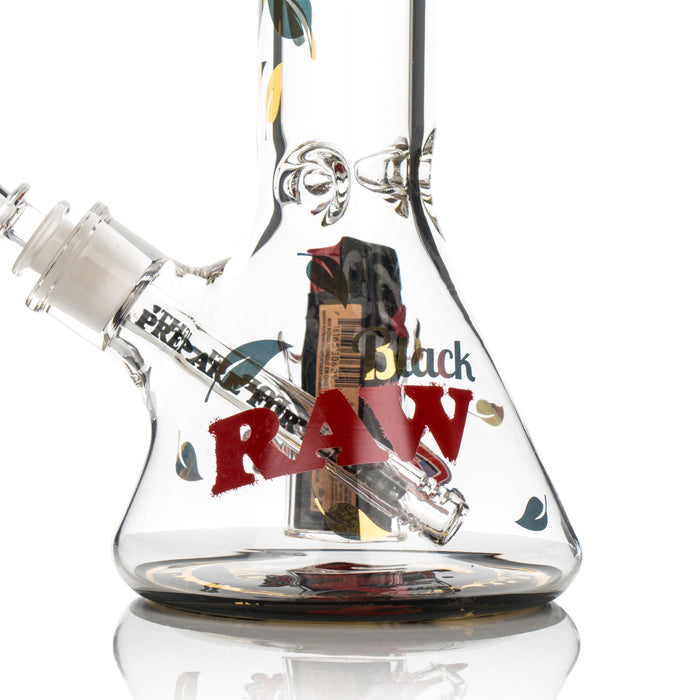 RAW Black GEAR Premium Sidekick Bong with Built-in Lighter Holder, 14mm bowl Canada