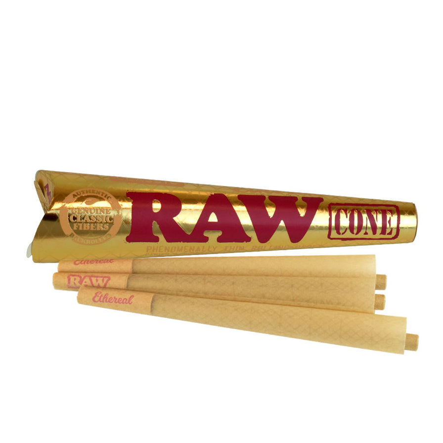 RAW Cone Size Comparison Chart — Head Candy Smoke Shop