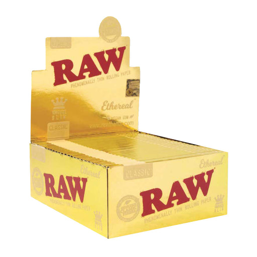 RAW Ethereal Rolling Papers - King Size Slim Case Canada