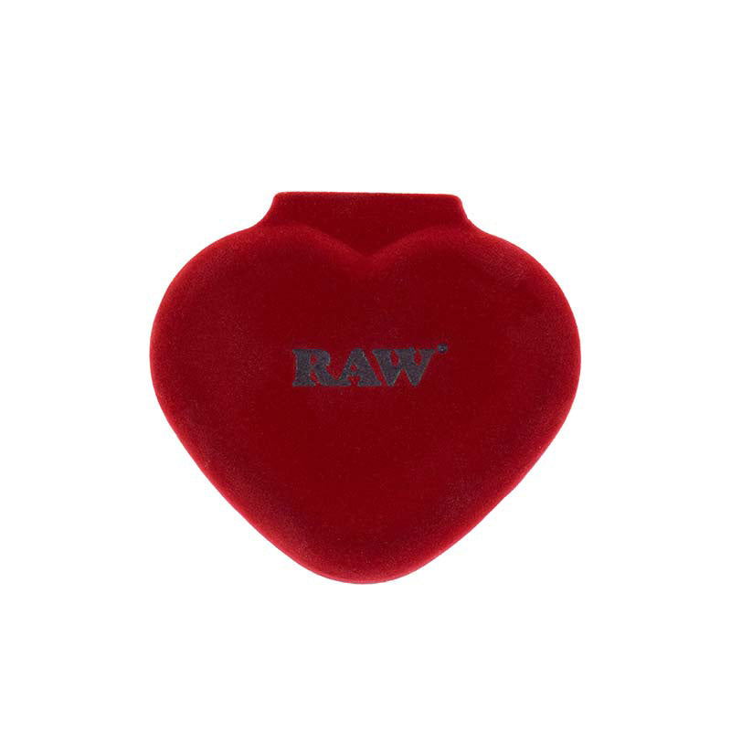 RAW Glass Heart Cone Holder