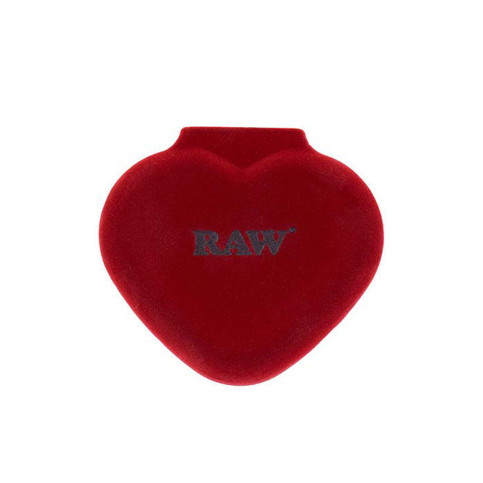 RAW Glass Heart Cone Holder