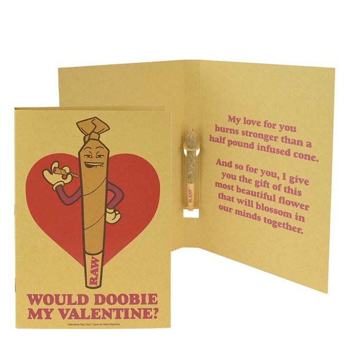 RAW Doobie Valentines Day Card