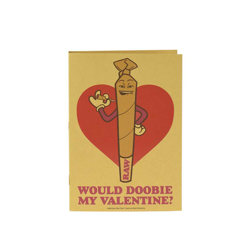 RAW Doobie Valentines Day Card