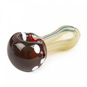 Red Eye Glass - 3" Red West Coast Mushroom Hand Pipe Canada