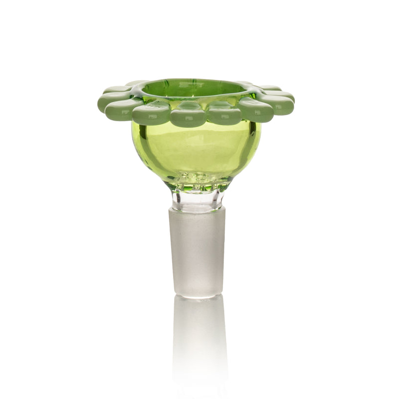 Red Eye Glass 14mm Giant Flower Pull-Out Bowl