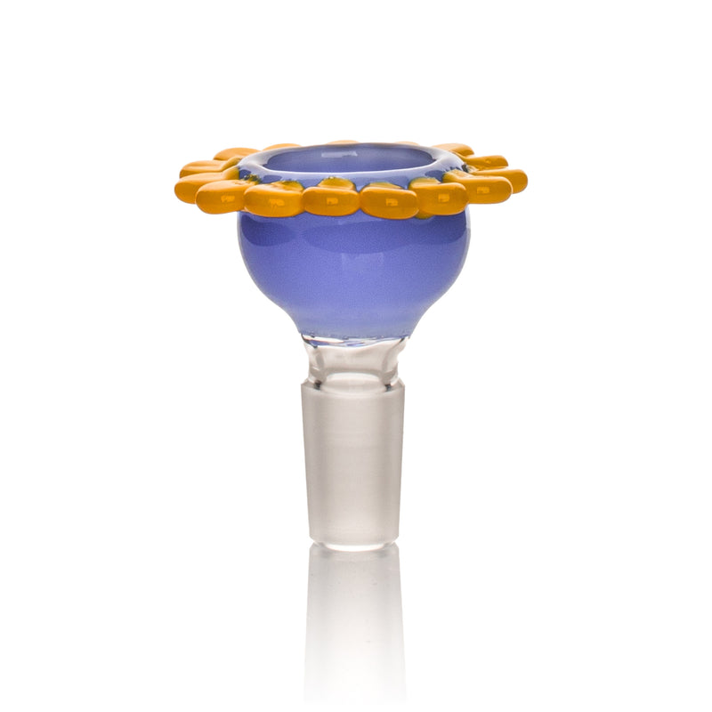 Red Eye Glass 14mm Giant Flower Pull-Out Bowl