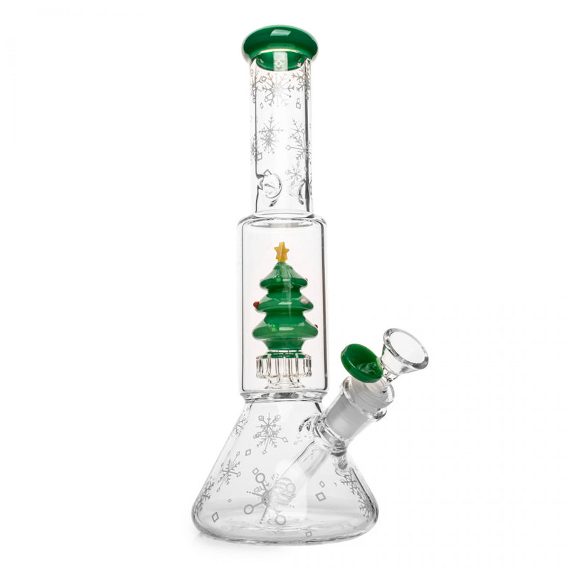 Christmas Tree Dual Chamber Bong Waterpipe Canada