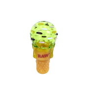 RAW Nice Dream Cone Glass Preroll Joint Holder Green Ice Cream with Sprinkles Canada