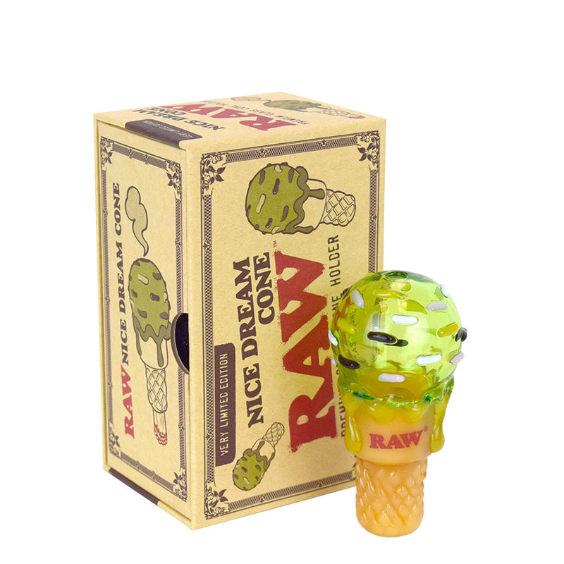 RAW Nice Dream Cone Glass Preroll Joint Holder Canada