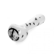 Red Eye Glass 4.5" White Crow Spoon Hand Pipe Canada