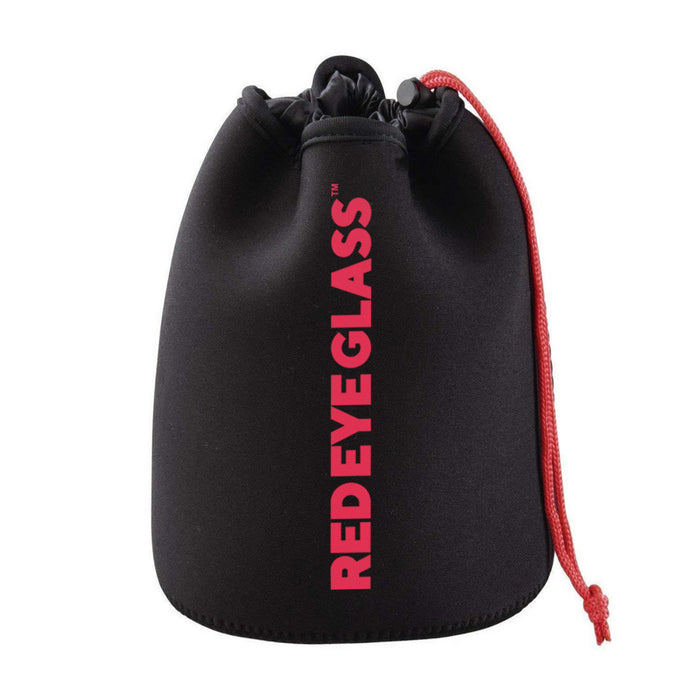 Red Eye Glass Neoprene Storage Pouch