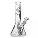 Red Eye Glass 12" Skeleton Bong with Beaker Base Water Pipe Canada