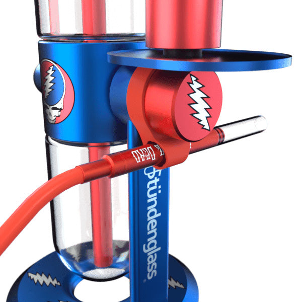 Stündenglass Gravity Bong V2 Hose Clip Red Example Canada