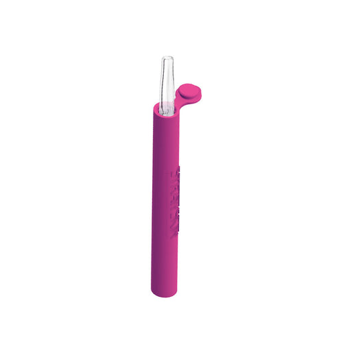 Pink  StrawSkin Glass Dab Straw with Protective Silicone Case Canada Online